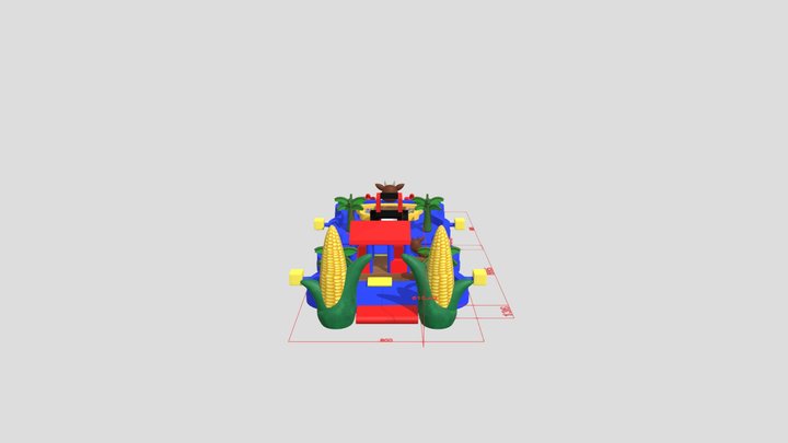 A-1083 -Forma Especial - Recreativo maiz - 6 3D Model