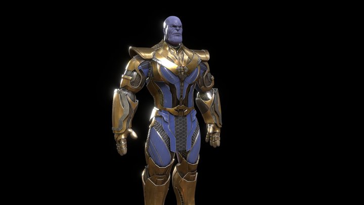 thanos 3D Model