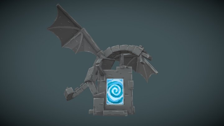 Blockbench Portal 3D Model