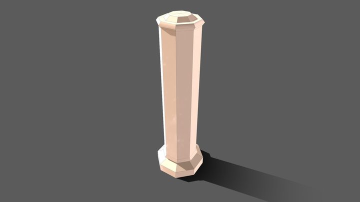 Pilastra 3D Model