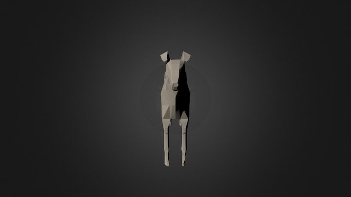 Greyhound 3D Model