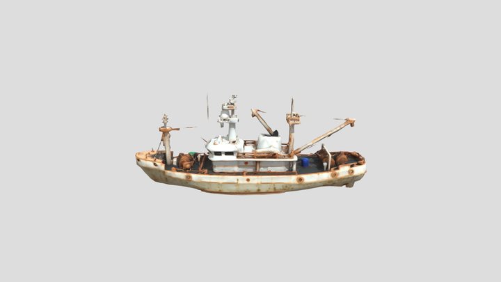 Rusty Mariner 3D Model
