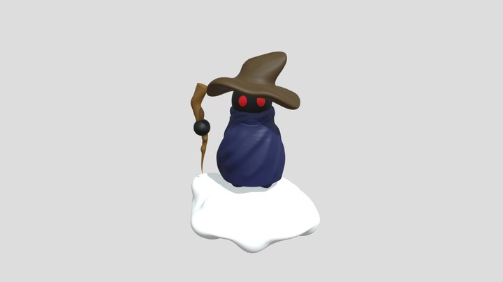 Magician 3D Model