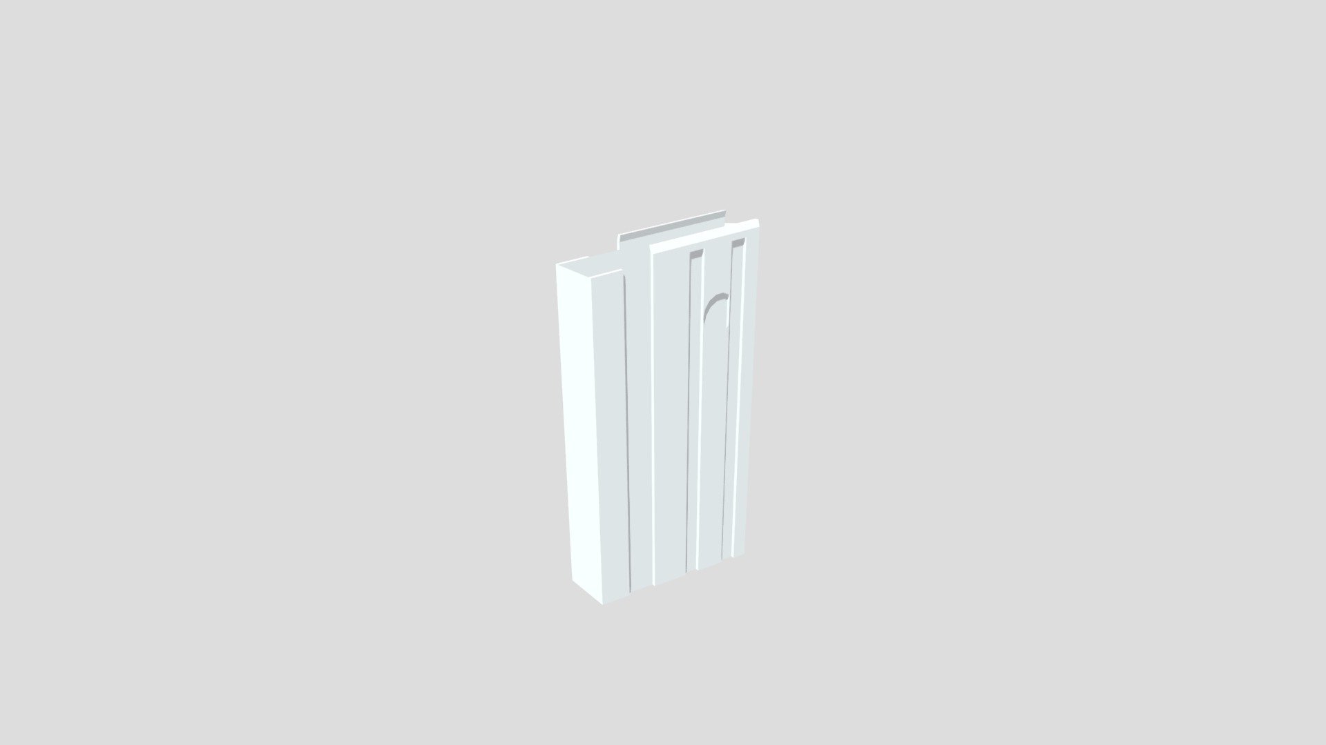 Low-Poly M16A1 10 Round Mag