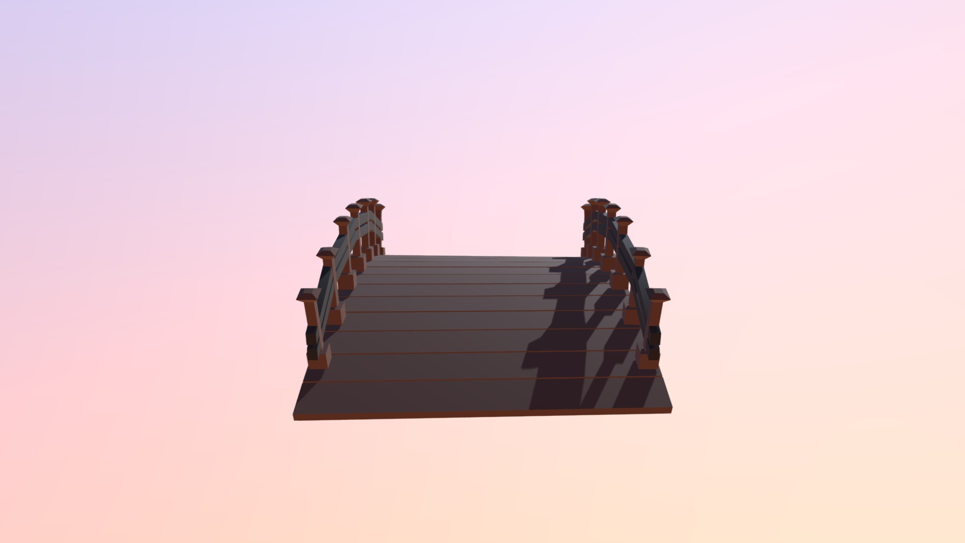 Low-poly bridge