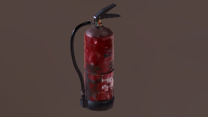 extinguisher 3D Model