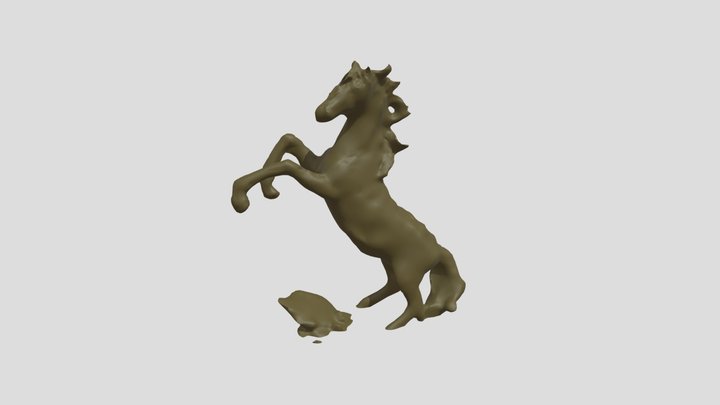 Horse_ 3D Model