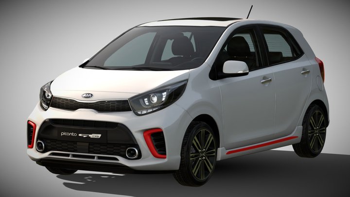 2017 Kia Picanto GT-Line – Free 3D Model STL