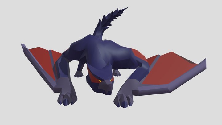 Nargacuga pose 3D Model