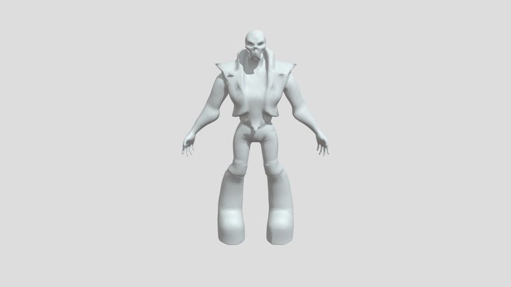 Silas Character Model 3D Model