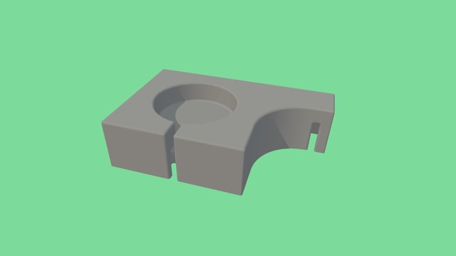 Ash Tray Part 3D Model