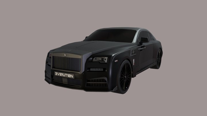 Rolls-Royce 2020 Mansory Wraith 3D Model