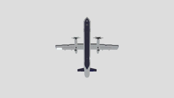 Q400 3D Model