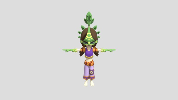 PC Computer - Viva Pinata - Leafos 3D Model