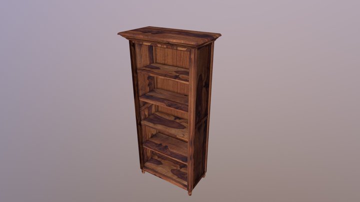 louis-book-shelf 3D Model