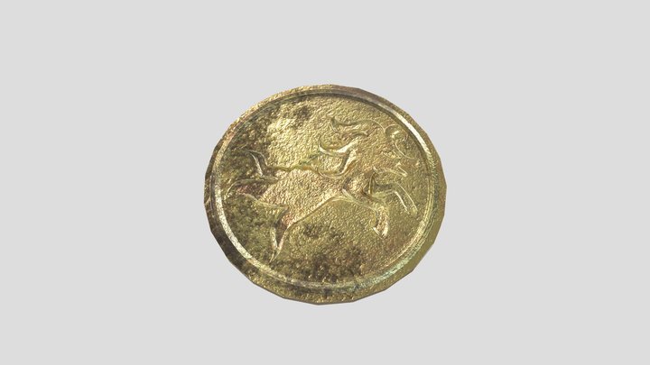 DrachmaCoin_2_21 3D Model
