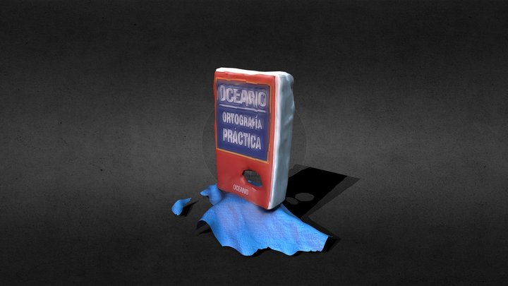 libros 3D Model
