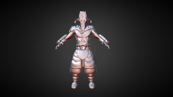 Fan art juggernaut from dota 2 3D Model