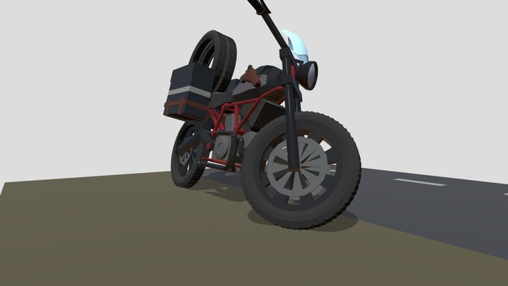 motorcycle 3D Model