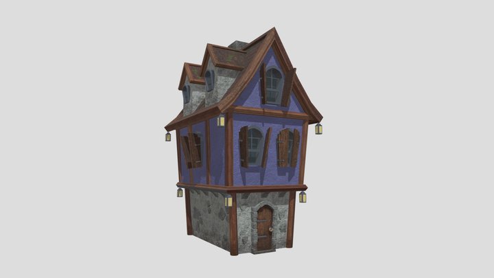 Stylized-house 3D Models - Sketchfab