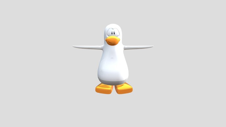 Club Penguin rig 2.0 3D Model