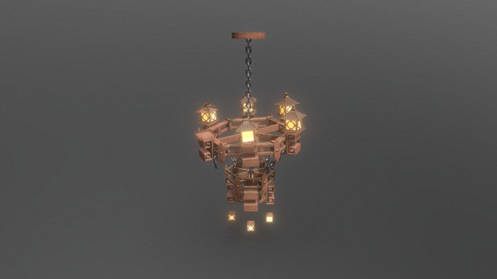Chandelier 3D Model