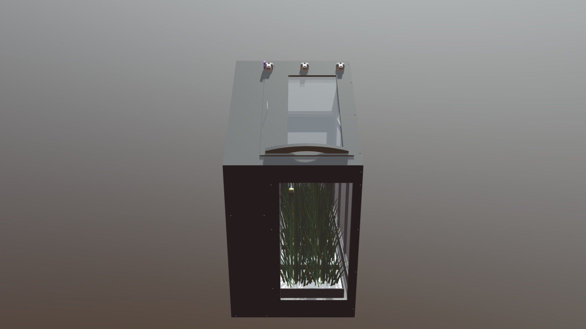 Maquette Serre 3D Sketchup