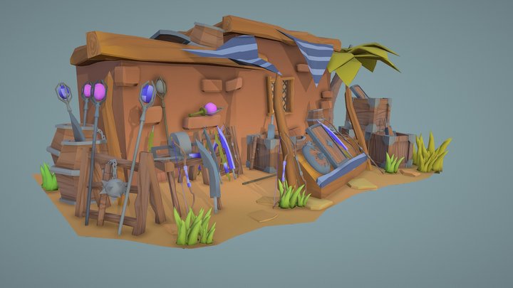 WeaponSmith_DAEBAZAAR_Final 3D Model
