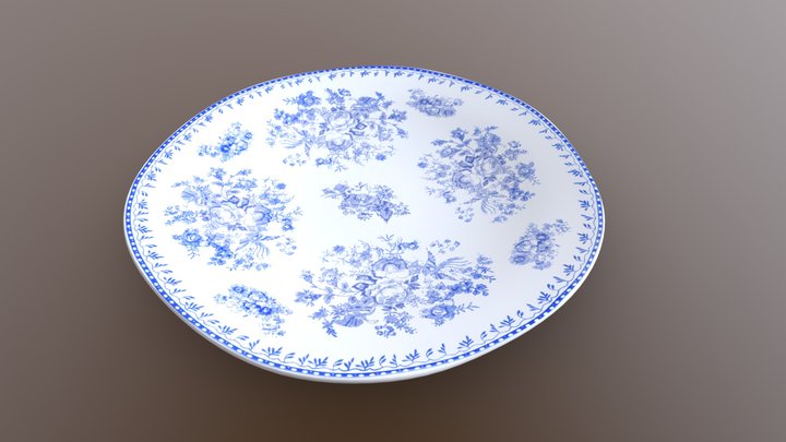 SM L6703061152 Lancaster Garden Blue 3D Model