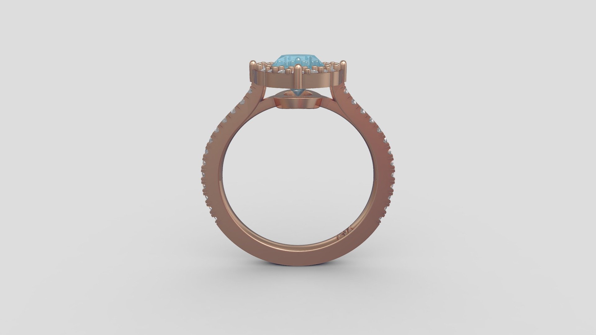 AU-23592 Blue — Sketchfab embed 3D viewer