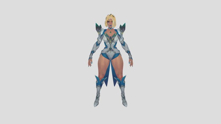 Emma Frost 3D Model