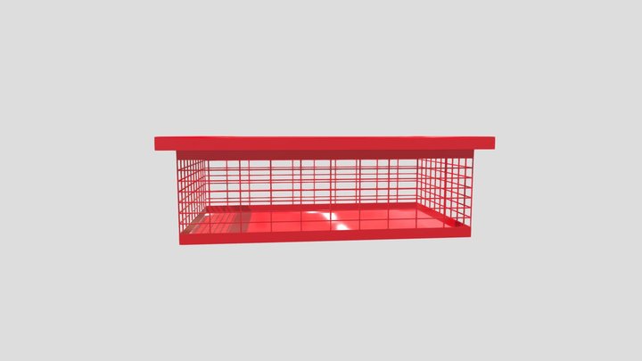 3d Shopping Basket 3D Model