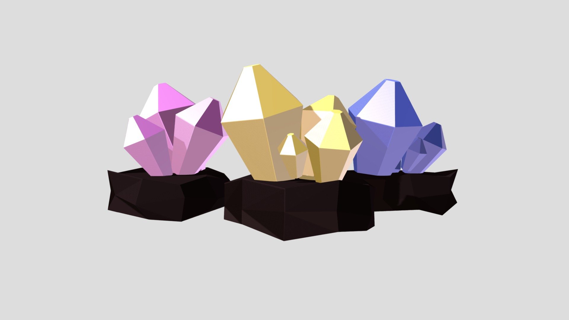 Harvest Moon Style Crystals