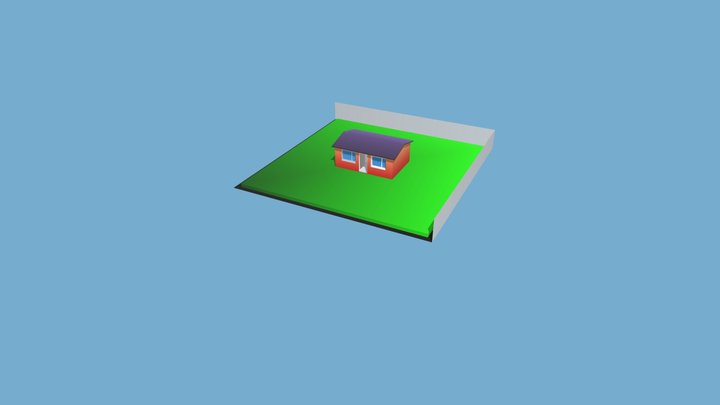 MODELO DE CASA BASICA 3D Model