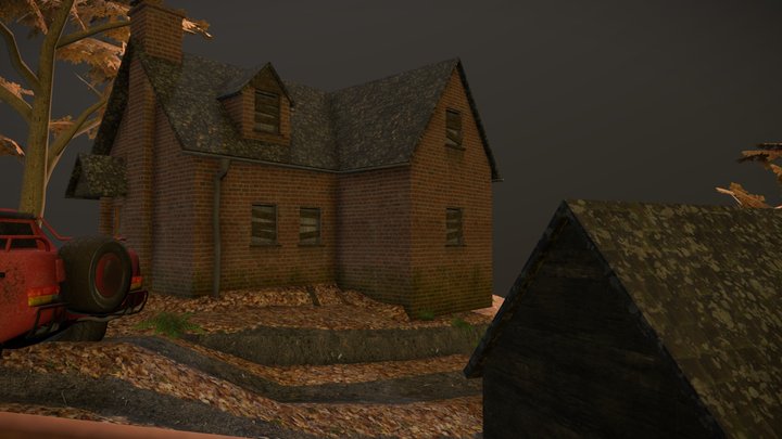 DAE Diorama - Forest Loner 3D Model