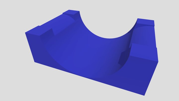 Tech Deck Ramp 3D Model