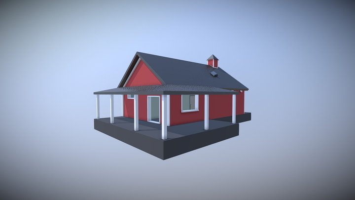 House 01 - CG 3D Model
