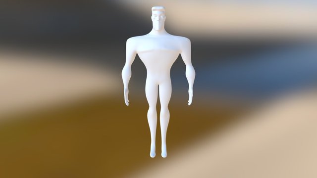 Hal Jordan Final P2 3D Model