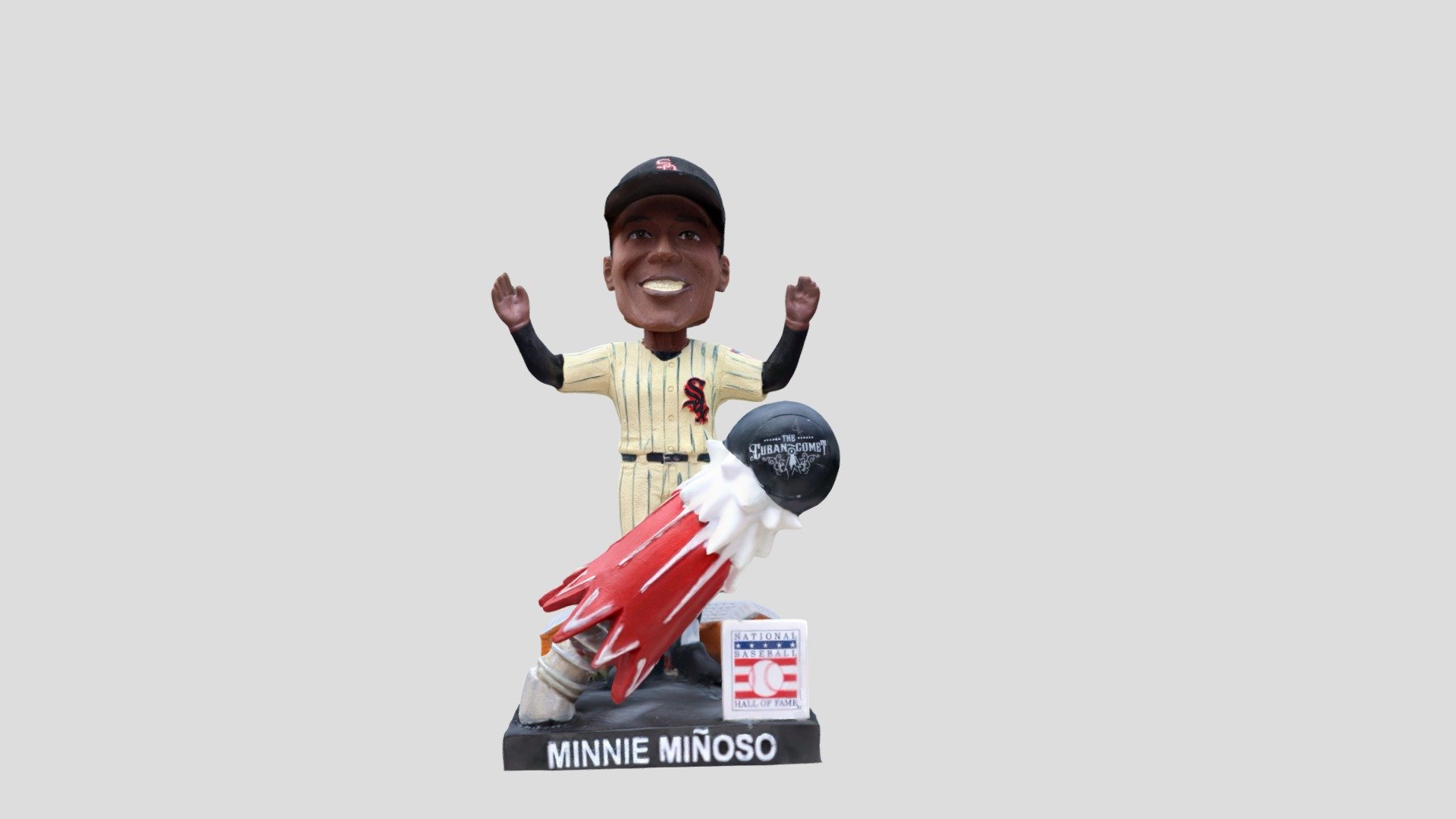 Bobble head Minnie Minoso - Download Free 3D model by coatar.john ...