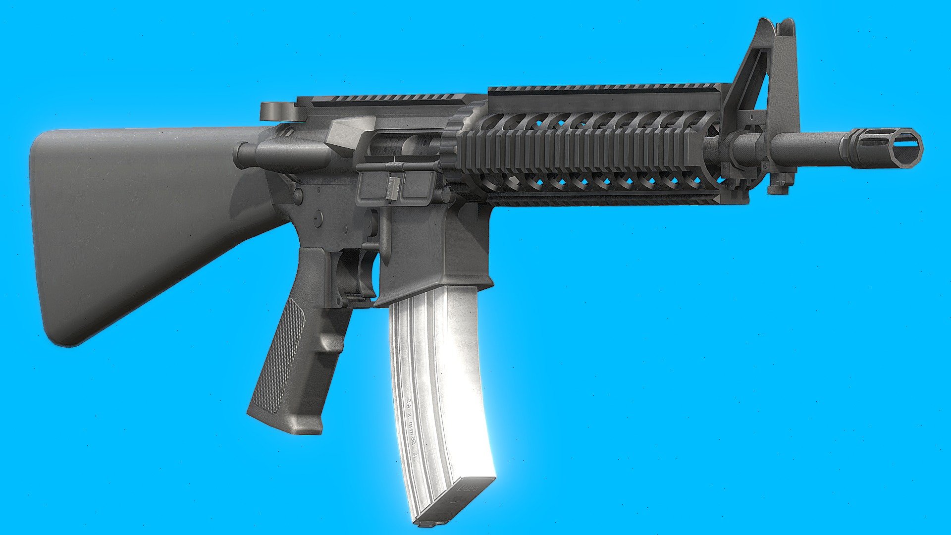 M16a2 Download Free 3d Model By ₦₥₵ ฿₵ Nmcbc 8fbb500 Sketchfab 4715