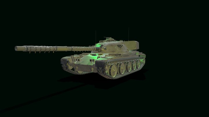 Chieftain/T95 wot – Kostenloses 3D-Modell STL