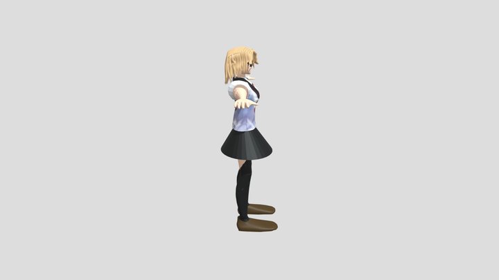 My character model for art class 3D Model