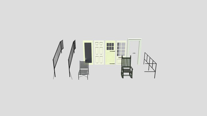 Modular Props Project - Joyner House 3D Model