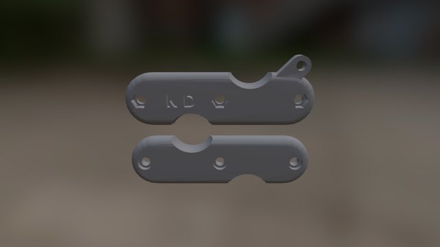 Scyzoryk Z Personalizacja KD 3D Model