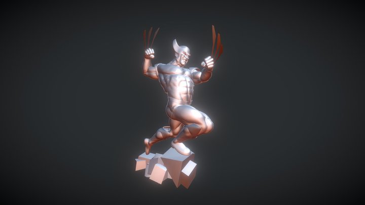 Wolverine 3D Model