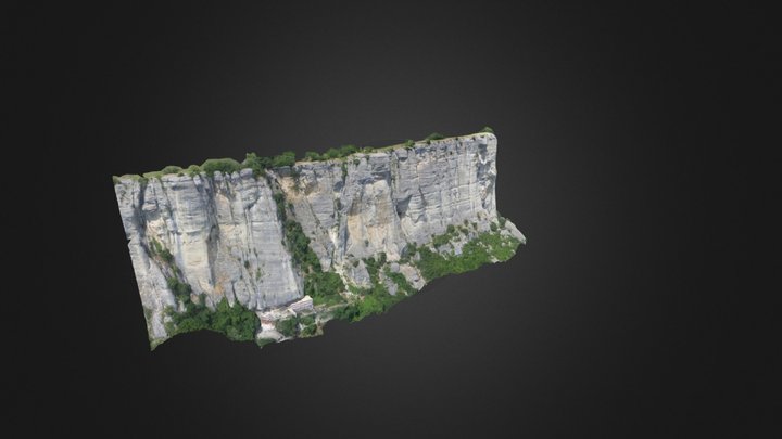 Pietra Di Bismantova Texturized_Mesh 3D Model