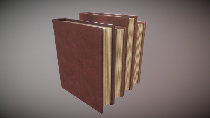Books [Common Asset for Island Project] 3D Model