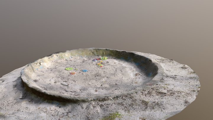 Сhildren's sandbox on Kyiv playground 3D Model