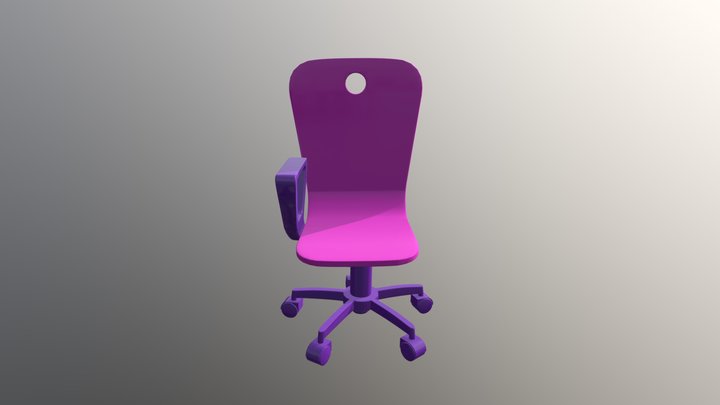 의자 3D Model
