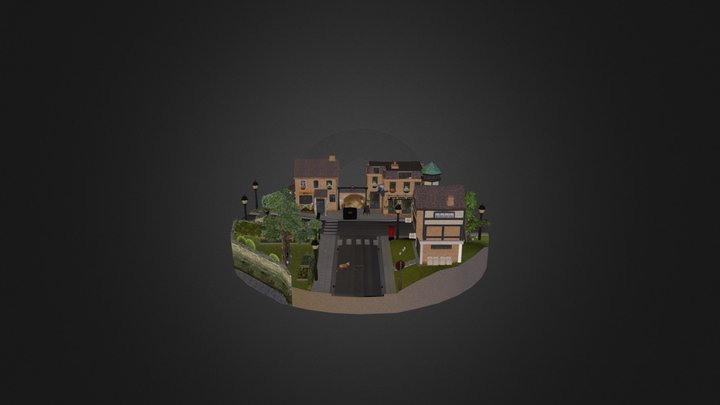 (OUTDATED)Cityscene By Ewout De Vos 3D Model